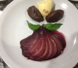 peras al Malbec